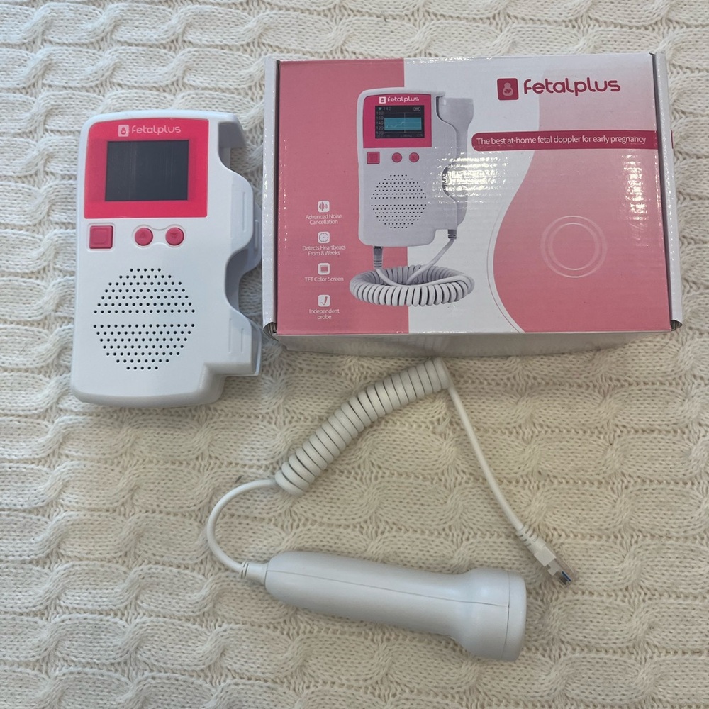 Fetal Monitor/Fetal Doppler. Baby Heartbeat Monitor
